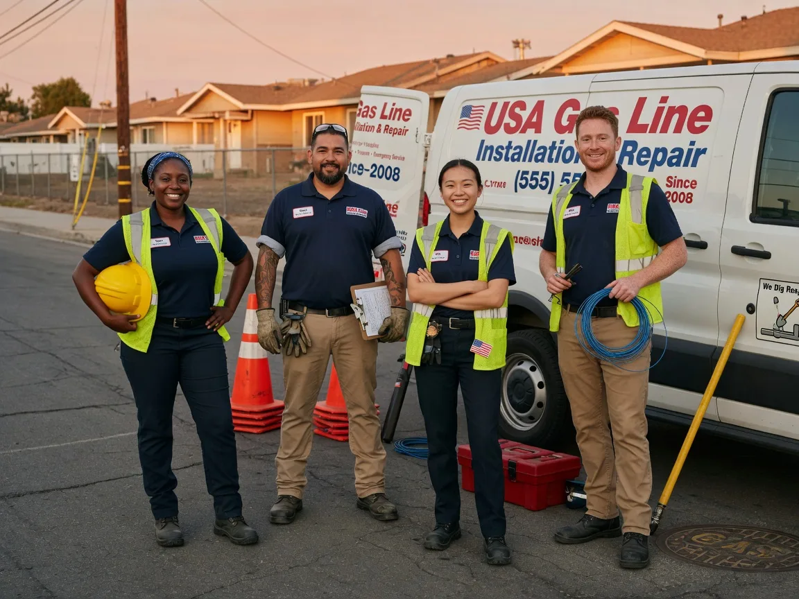 Gas Line Installation company in Camp Point, IL